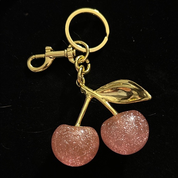 Accessories - Cherry Keychain w/Gold